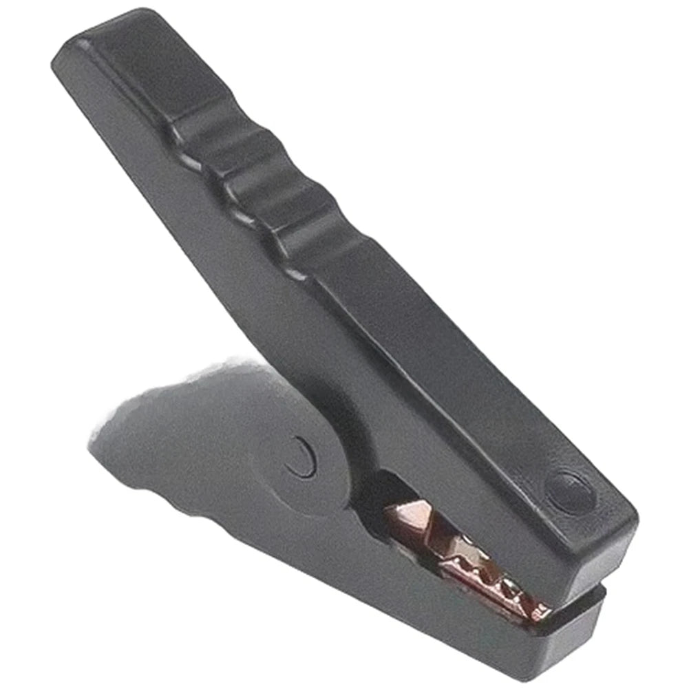 2X 100A Insulated Alligator Clips for Battery Chargers (9.73x9.2x2.1cm)