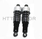 Chrome Slammer Shocks + Fork Springs for Harley Dyna FXD (2006–2014)