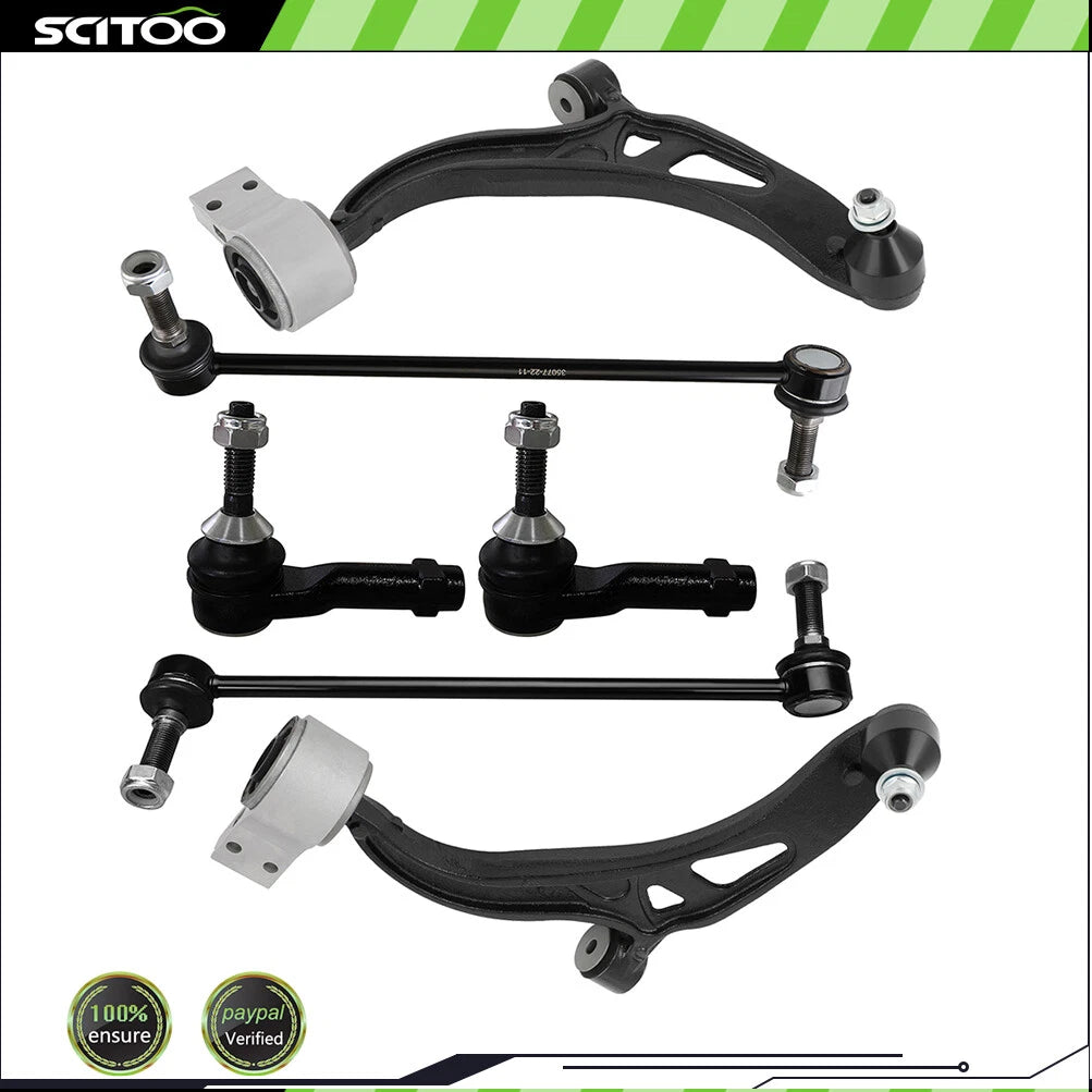 Front Control Arm Ball Joints Tie Rod for Ford Police Interceptor Utility (2013–2018)