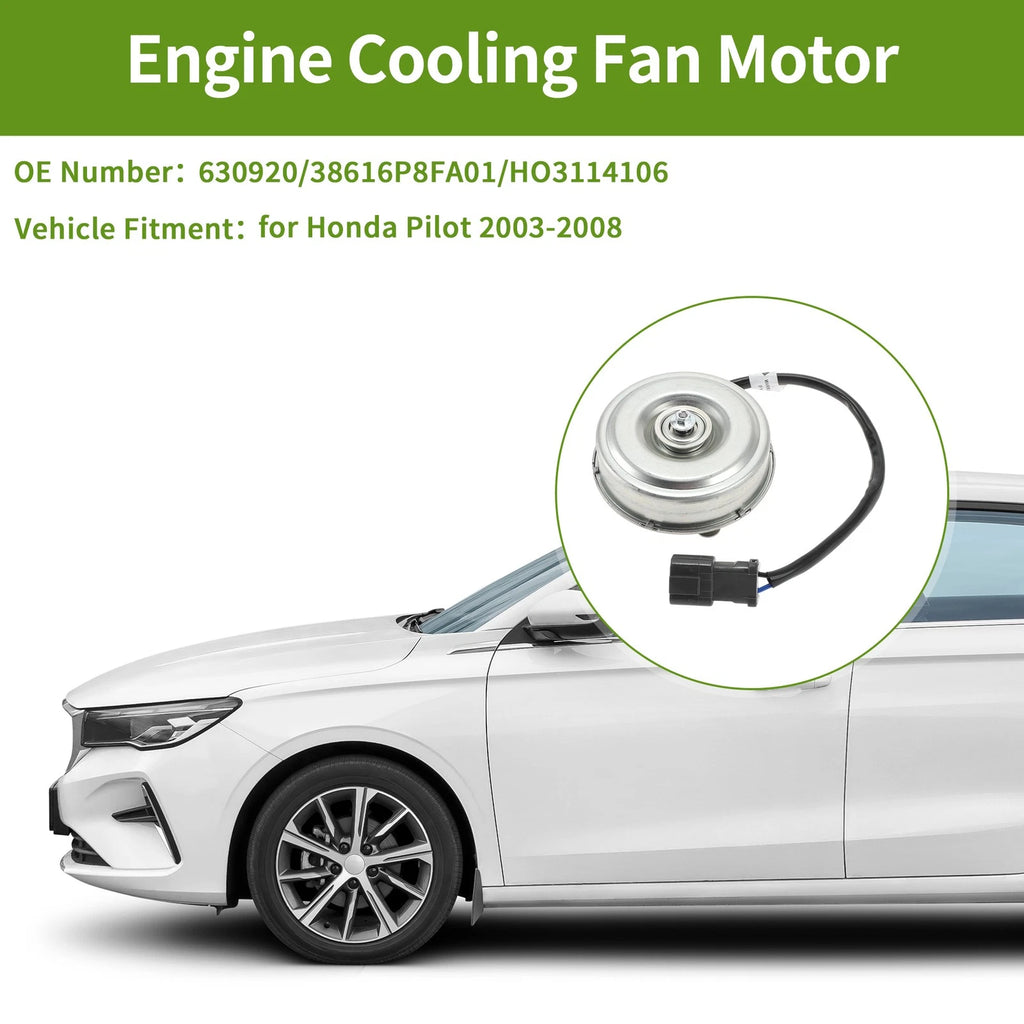 Radiator Fan Motor for Honda Pilot (2003–2008) No. 630920