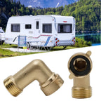 90 Degree Angle Water Pipe Joint for RV Water Intake Hose Fittings (Camper)