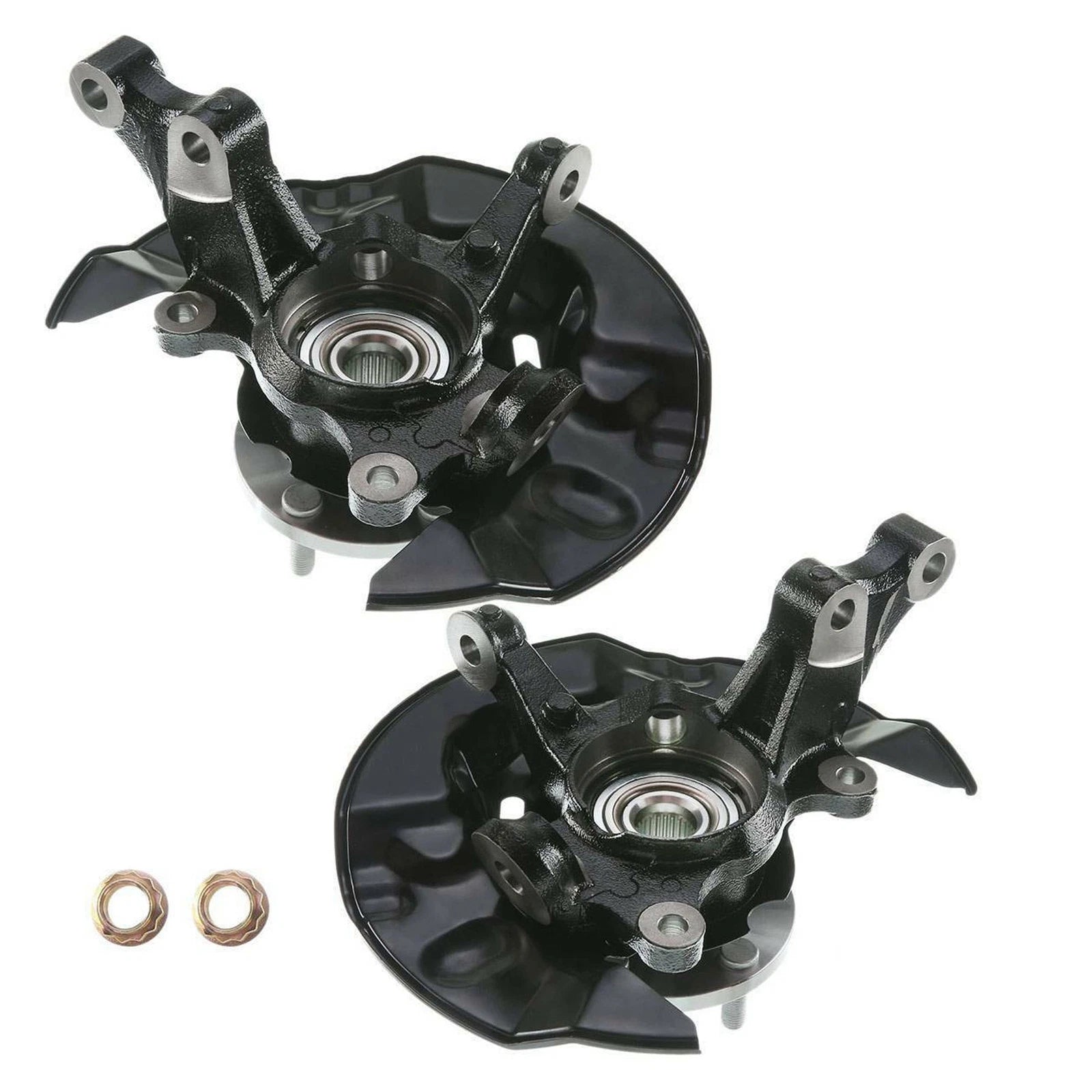 Set of 2 Front Wheel Bearing Hubs for Toyota Corolla (2003–2008)