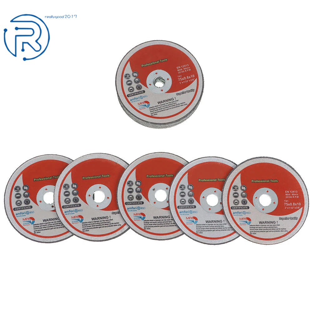 20 Pack Cut Off Wheels for Die Grinder (3" × 1/32" × 3/8")