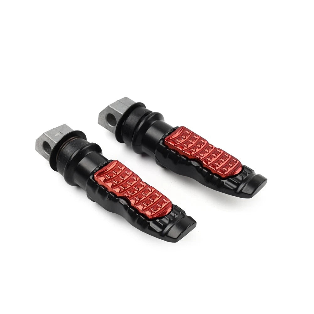 8MM Rear Footrest Foot Pegs for Harley, Honda (Universal)