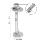 Set of 2 Eccentric Alignment Camber Bolts for Toyota FJ Cruiser (2006–2023)