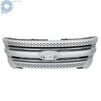 Front Bumper Upper Grille Assembly for Ford Explorer (2011-2015) Silver