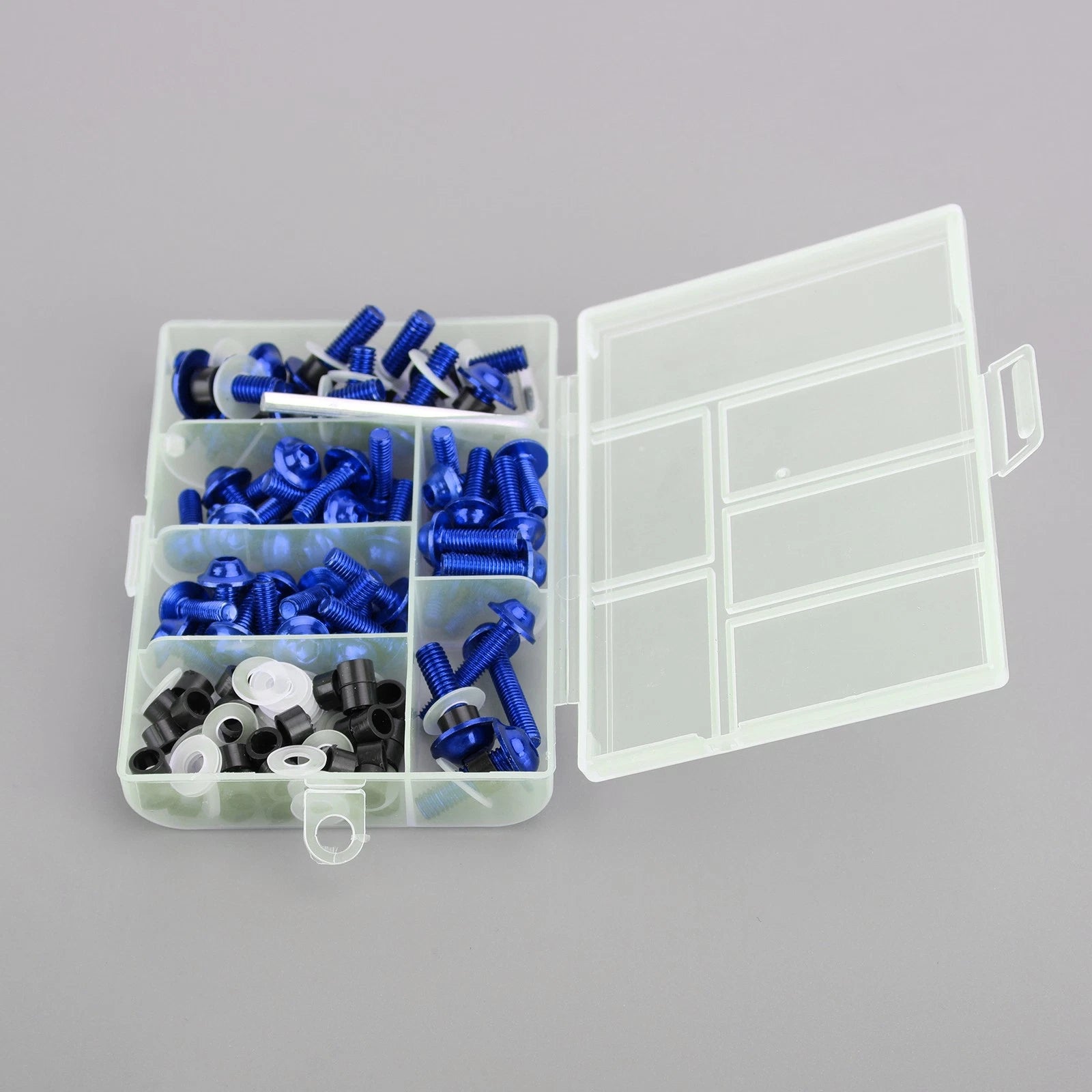 158pcs Fastener Clip Screw Kit for Universal Motorbike (All Years)