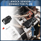 1 Pin Knock Sensor Connector Plug for Honda K20 (2000–2009)