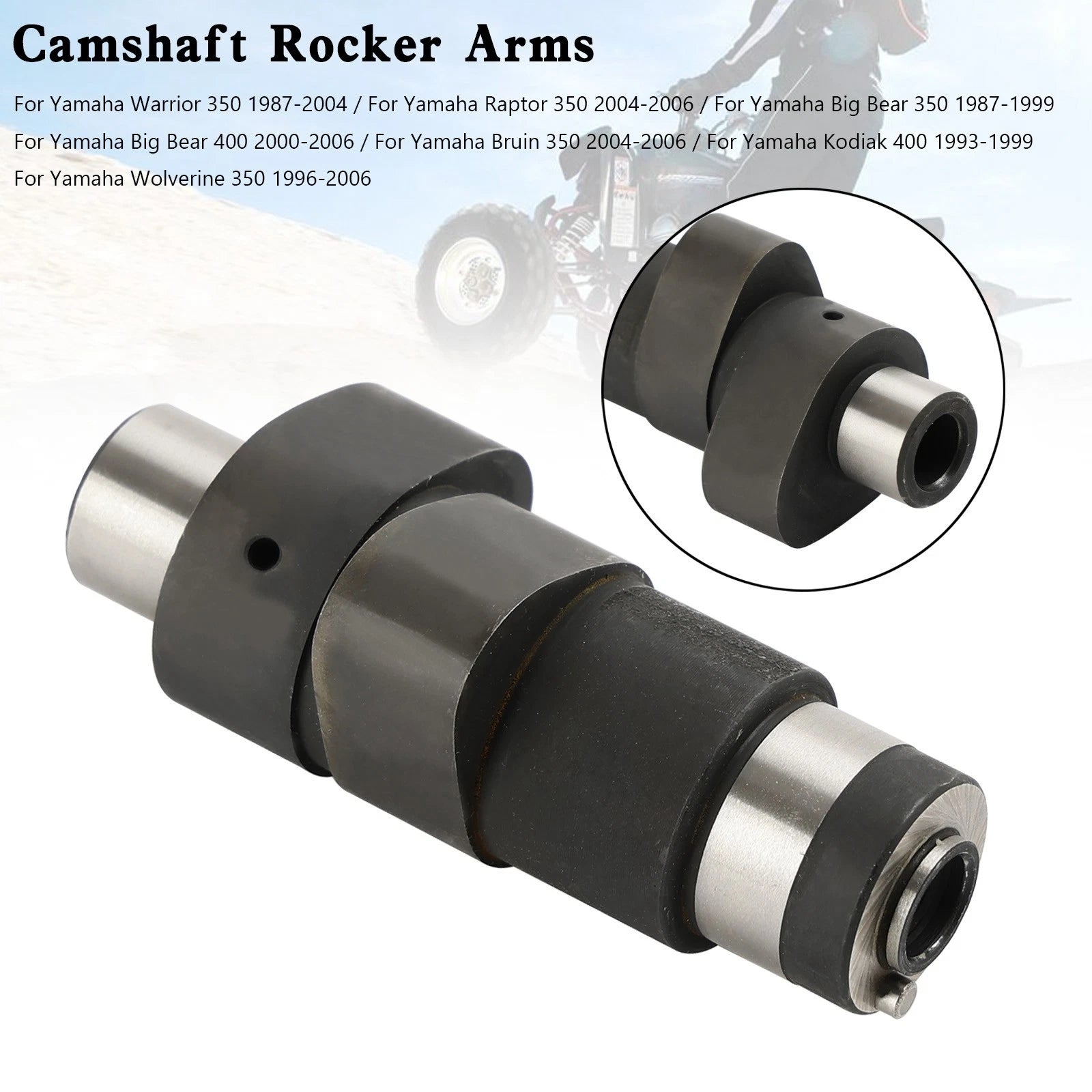 Camshaft Assembly for Yamaha Big Bear Bruin Kodiak Raptor Warrior 350 (#3)