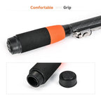 Telescopic Fishing Rod 180cm Fiberglass with Reinforced Tip for Rock Use