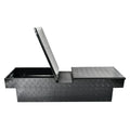63" Aluminum Double Lid Gull Wing Tool Box for Truck Pickup