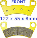 Brake Pads for Arctic Cat Wildcat 1000 XXT LTD (2019) & Cushman Hauler 1200 (2012–2015)
