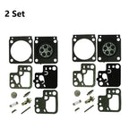 Set of 2 Carburetor Rebuild Kit for Stihl HS46 HS56 (ZAMA RB-243)