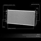 Aluminum Core Cooling Radiator for Buick Lucerne Cadillac DTS V8 (2006–2011) DPI 2853