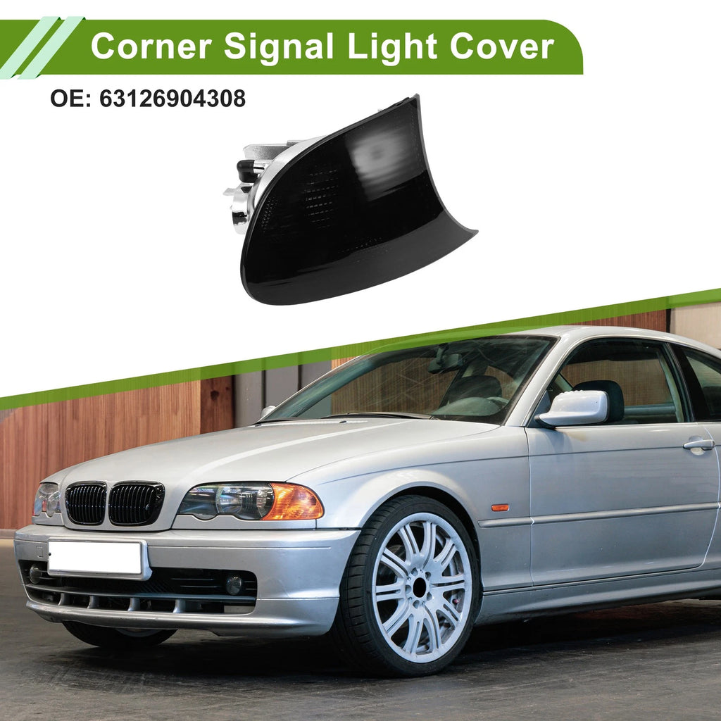 1 Pc Right Corner Signal Light Cover for BMW 3-Series (1999–2001) No. 63126904308