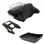 Chopped Trunk Backrest Mount Rack for Harley Touring Road Glide (2014–2026)