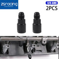 2X Fuel Rail Quick Connect Fitting Adapter for LS LS1