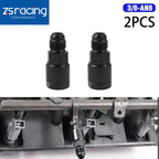 2X Fuel Rail Quick Connect Fitting Adapter for LS LS1