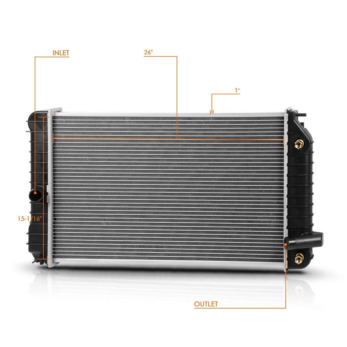 Aluminum Radiator for Buick Skylark/Achieva/Grand Am (1994–1998) DPI-1515