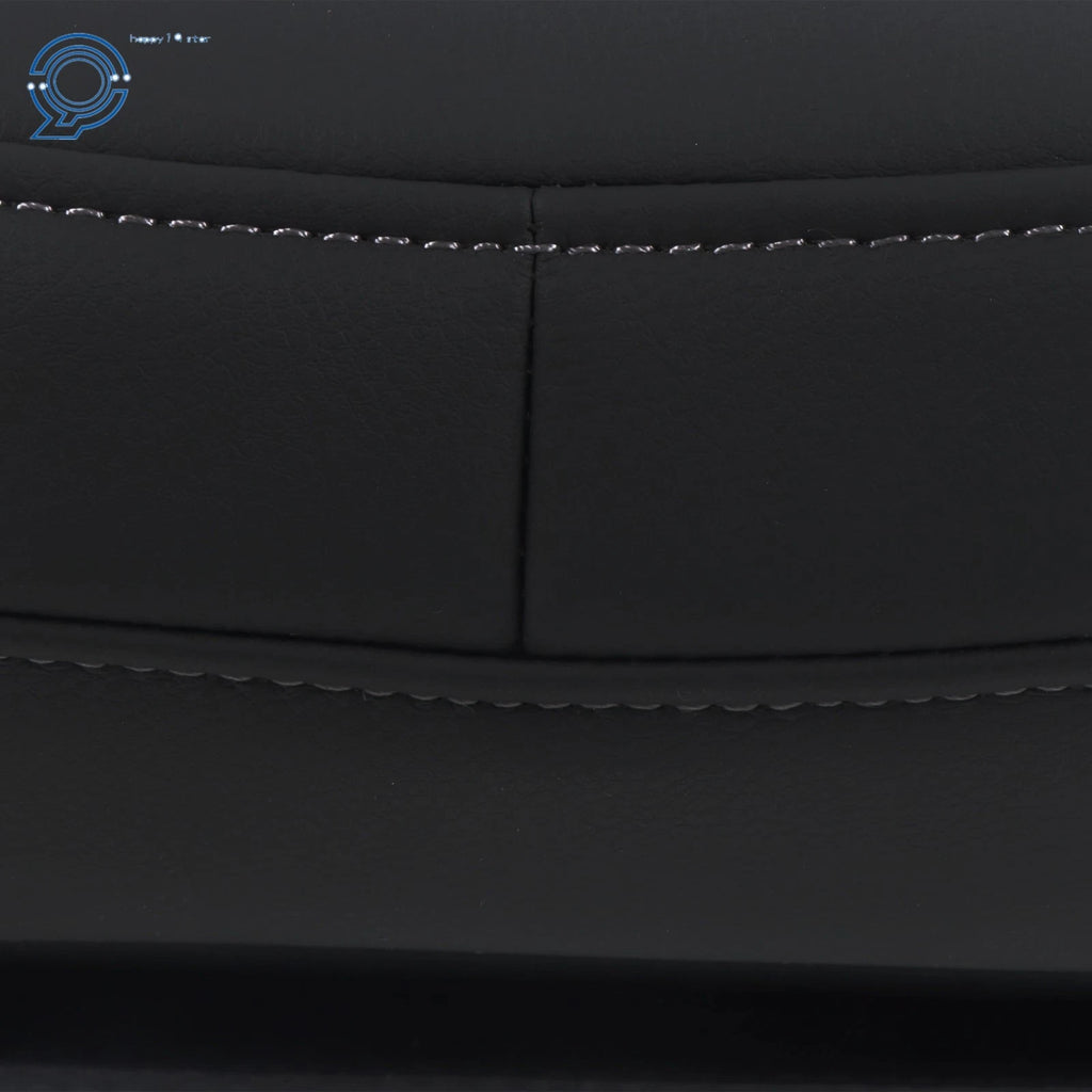 Black Leather Driver Bottom Seat Cover for Chevy Colorado Canyon (2015-2022)