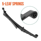1PC Rear 5 Leaf Springs for Toyota Tundra (2007–2022) W/ Bushings Black