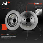 Front Disc Brake Rotors for Nissan Maxima (2009–2014, 2016–2022)