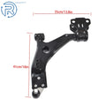 Set of 2 Front Suspension Control Arms & Sway Bar Link Kit for Ford Escape (2013–2018)