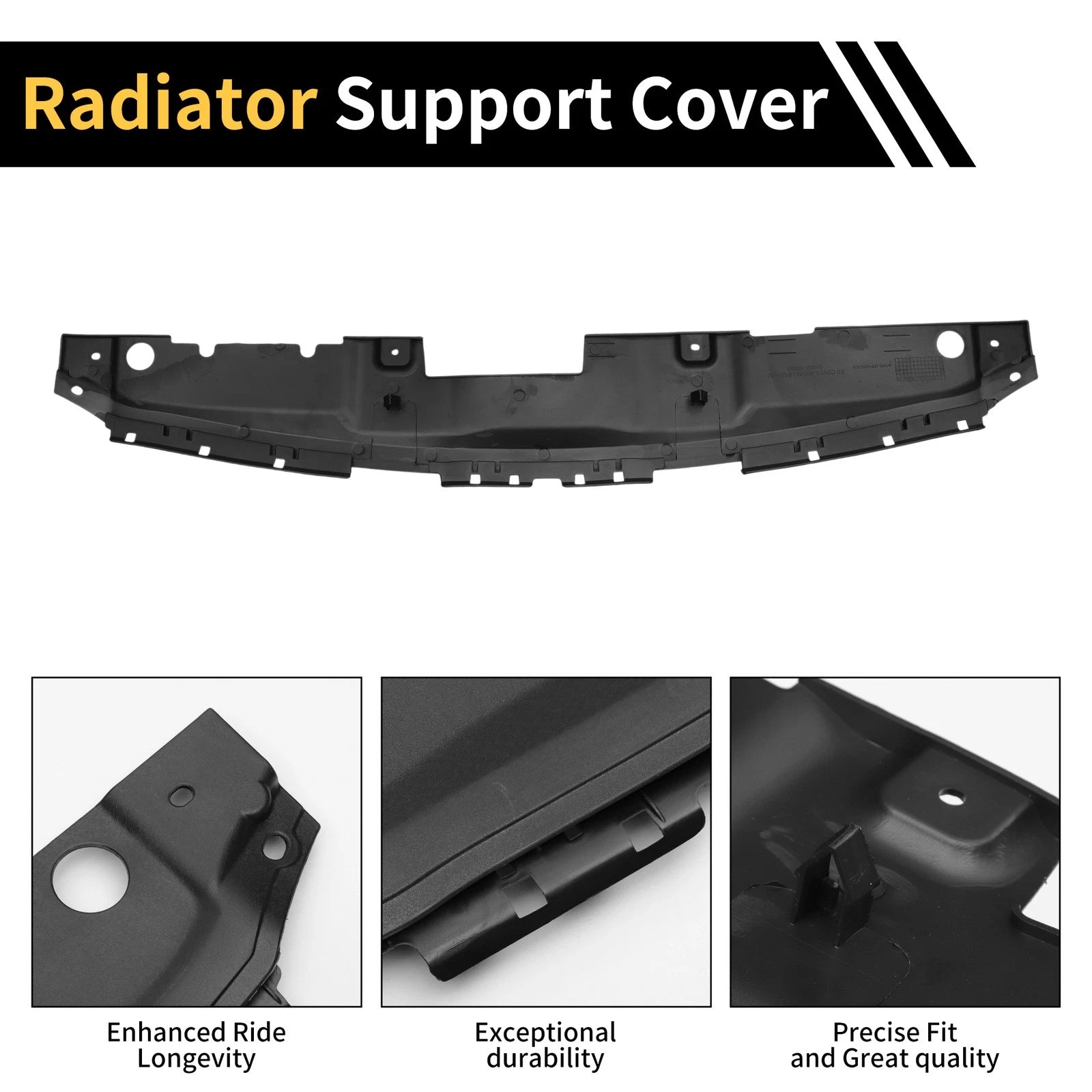 Radiator Support Cover for Hyundai Accent (2012–2017) No. 863521R000/HY1224102 ABS
