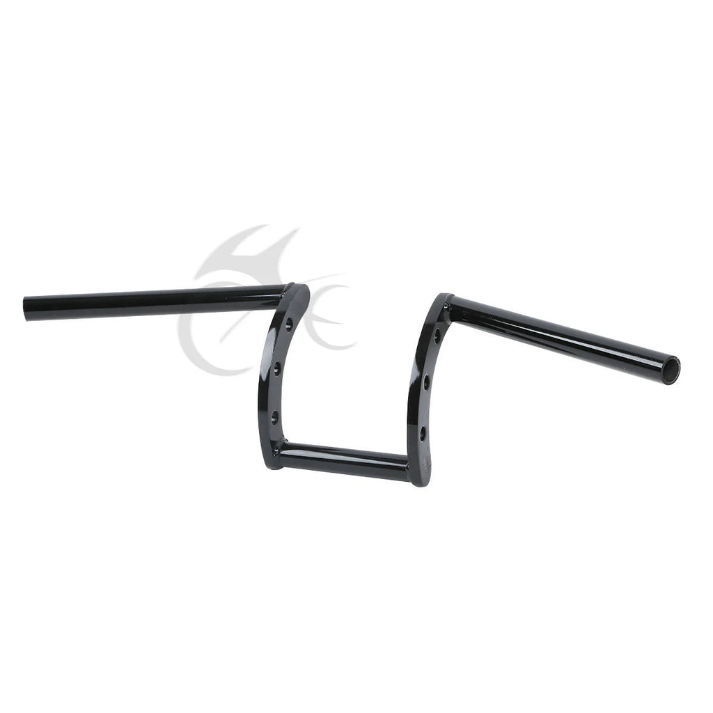 Black Handlebar 1" for Harley Custom Bobber, Softail, Dyna, Sportster