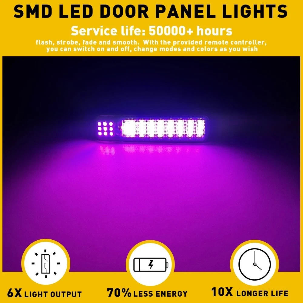 4X LED Door Courtesy Interior Lights for Chevy Silverado Tahoe (1999–2007) EPY