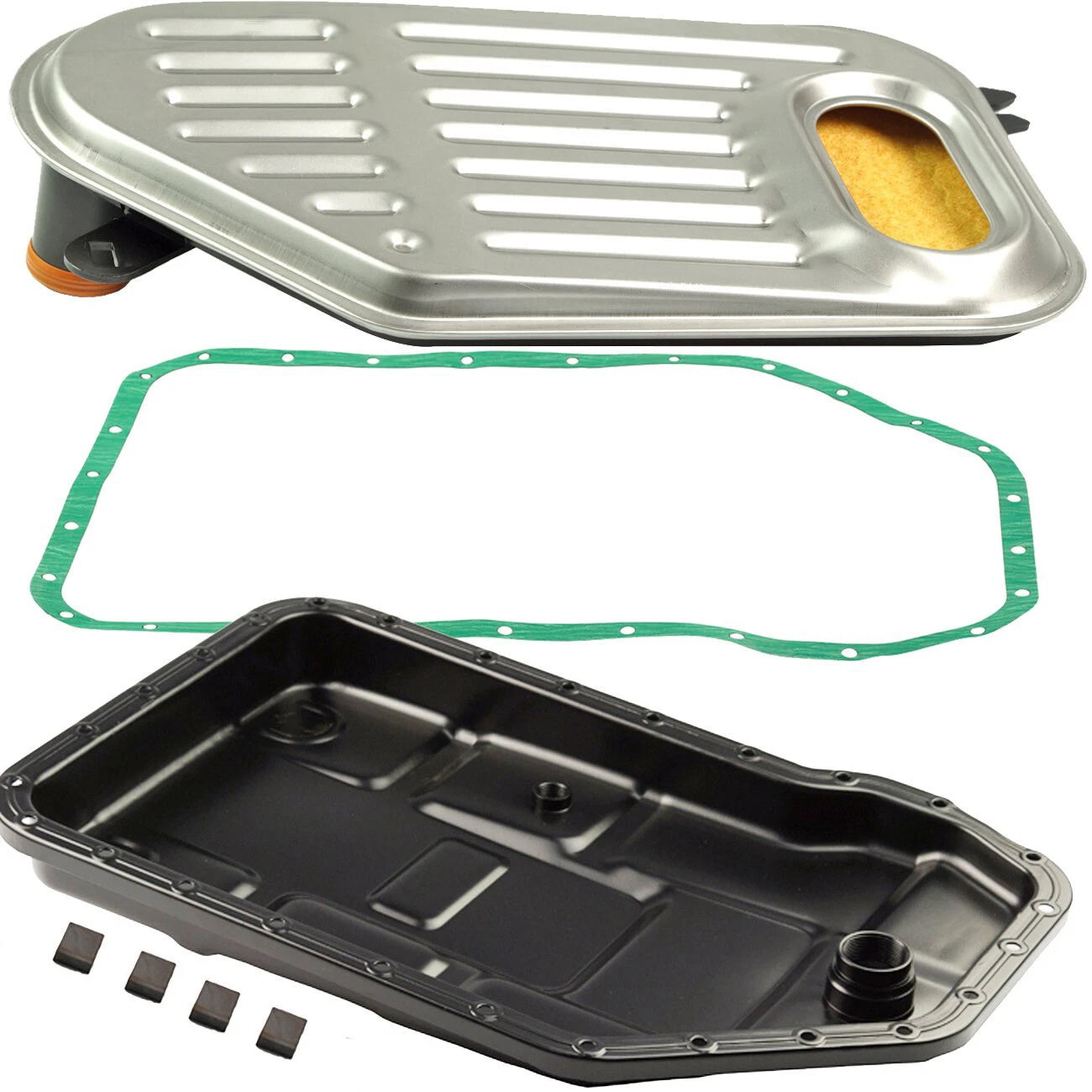 Transmission Oil Pan, Filter & Gasket Kit for VW Passat Audi A4 A6 A8 (2001–2008)