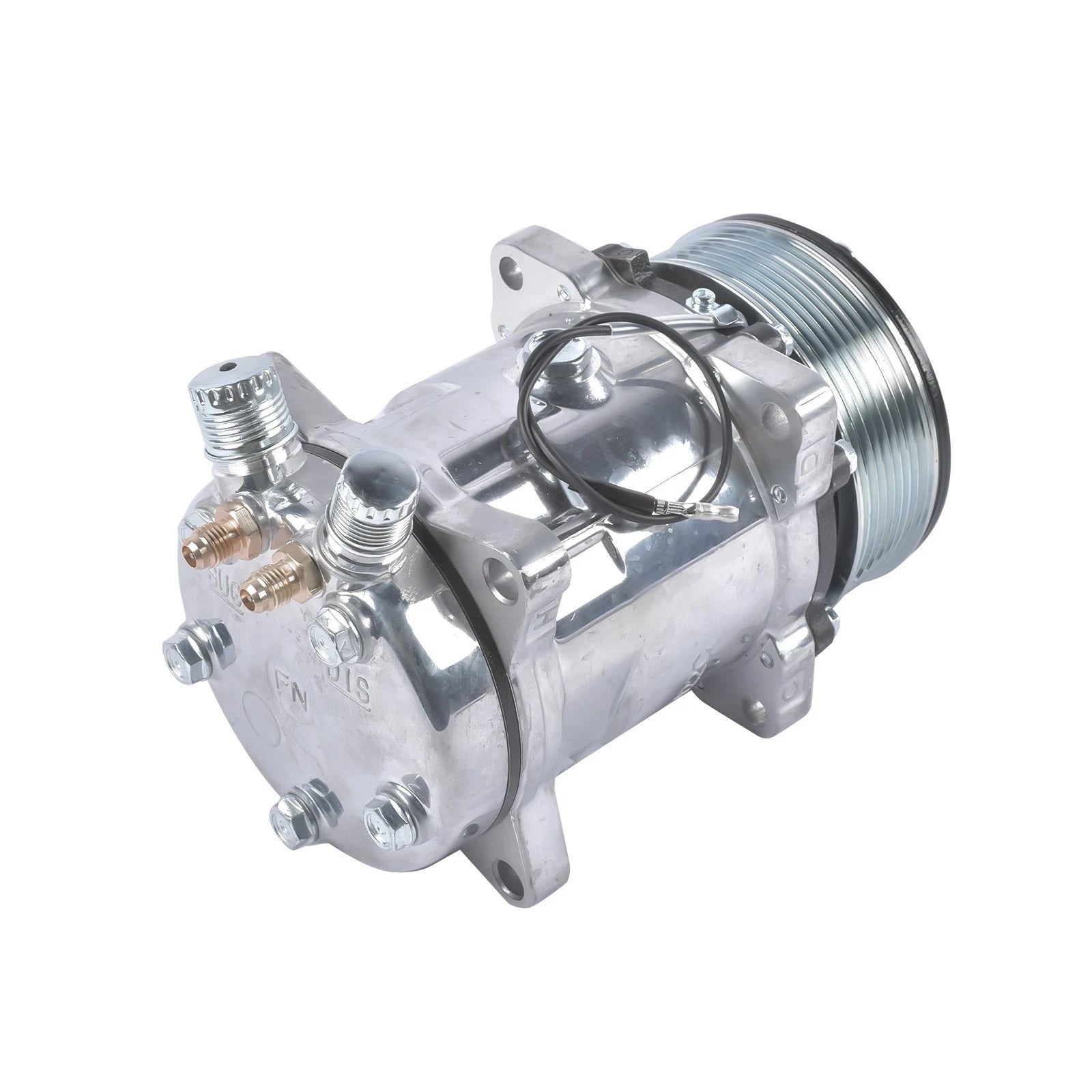 A/C Compressor with Clutch for Sanden 508 Style Vehicles