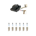 Set of 6 Hitachi Ignition Coils & Bosch Iridium Spark Plugs for C10 C30 G10
