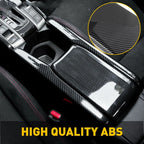 Carbon Fiber Interior Central Armrest Box Panel for Honda Civic (2016–2020)