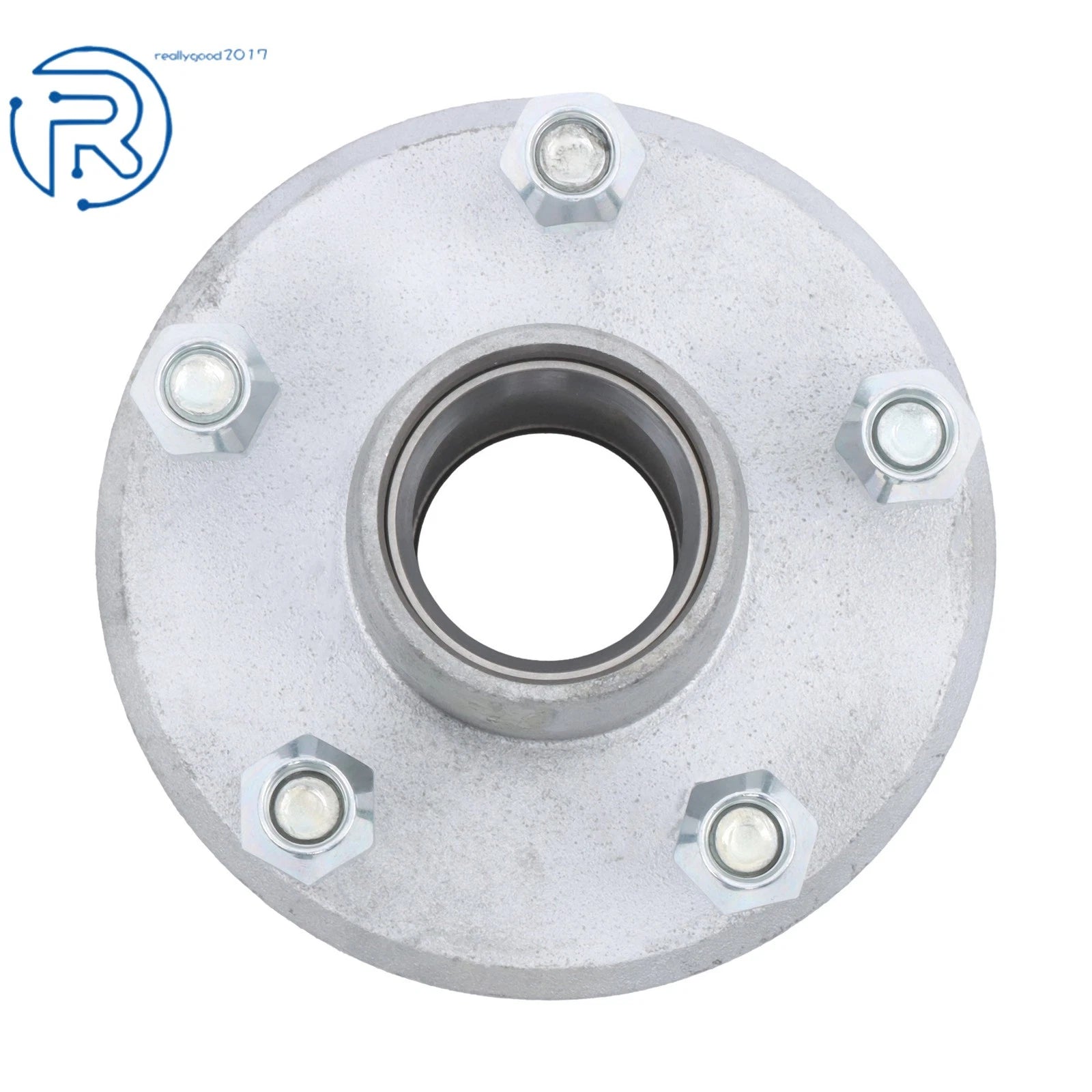5 Lug 4.5" Bolt Galvanized Trailer Hub for 2000 lbs Axle (2000-2023)