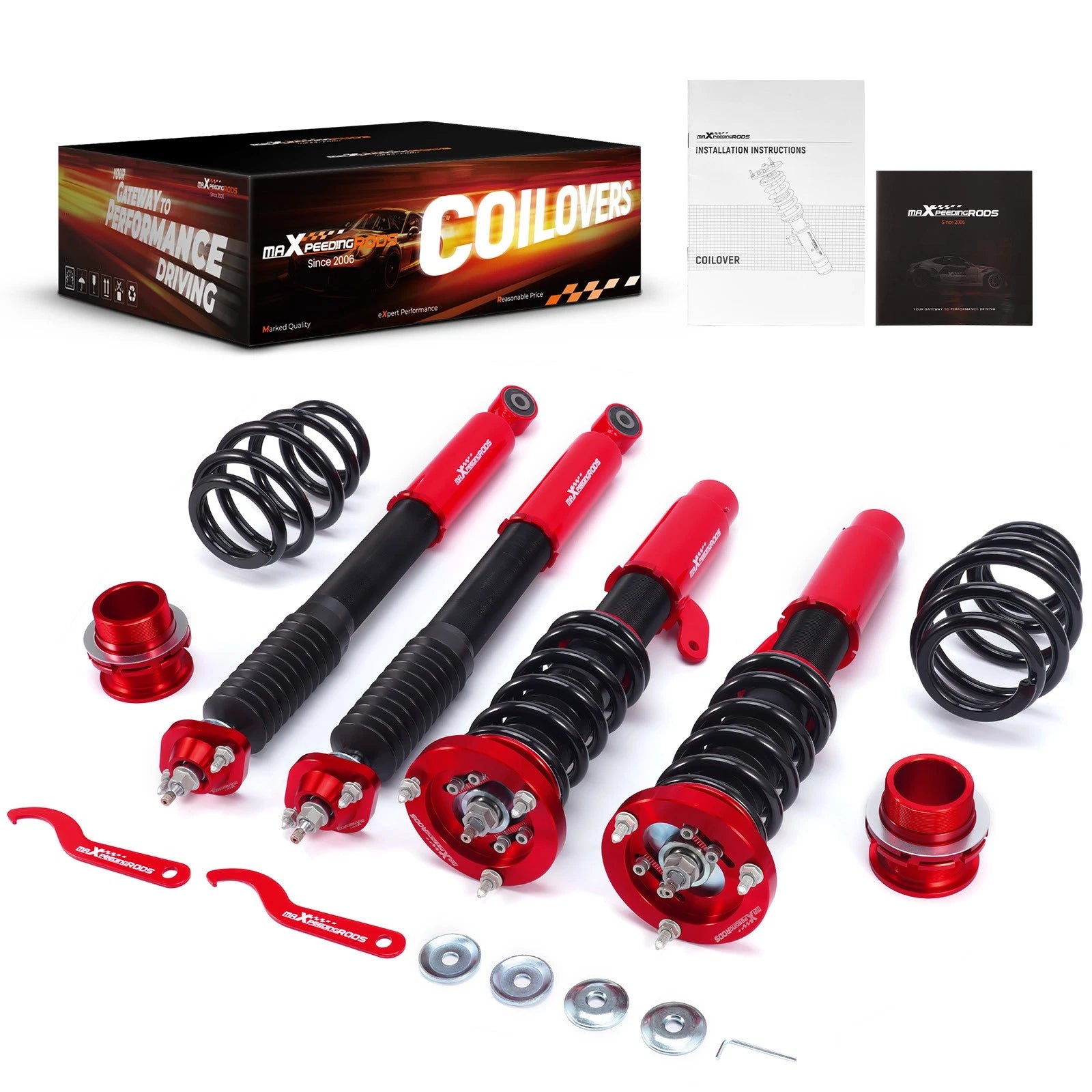 24 Way Damper Coilovers Shocks Kit for BMW E46 3 Series 320i 323i 325i 328i 330i