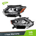 LED Headlamps for Nissan Rogue (2014–2016) Driver + Passenger Side