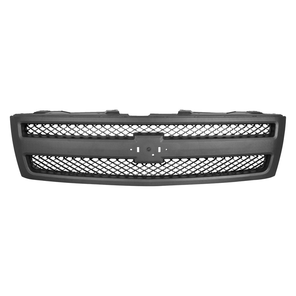 Replacement Black Textured Plastic Front Grille (See compatibility Chart)