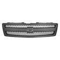 Replacement Black Textured Plastic Front Grille (See compatibility Chart)