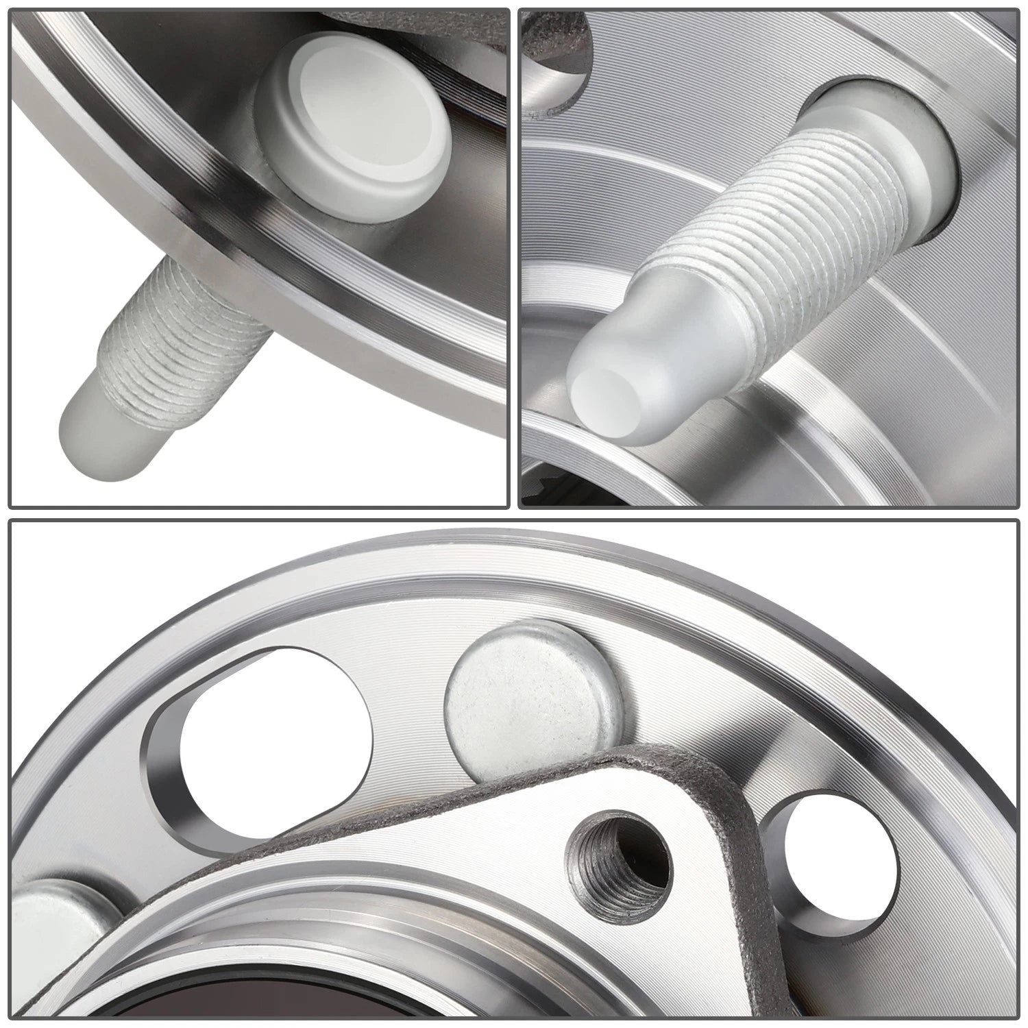Set of 4 Wheel Bearing Hubs for Chevrolet Equinox Malibu Limited Terrain (2010–2017)