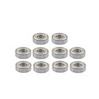 Pack of 10 Ball Bearing 6203-ZZ C3 EMQ 17x40x12mm Double Rubber Seals