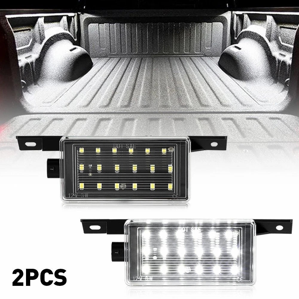 2X LED Trunk Lamps for GMC Chevrolet Silverado 1500 (2014–2019)
