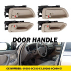 Set of 2 Interior Door Handles for Toyota Sequoia (2001–2007)