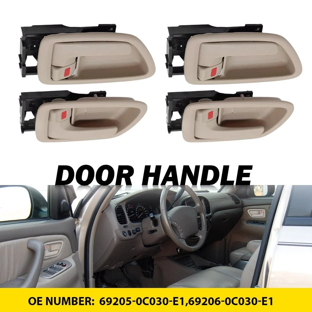 Set of 2 Interior Door Handles for Toyota Sequoia (2001–2007)