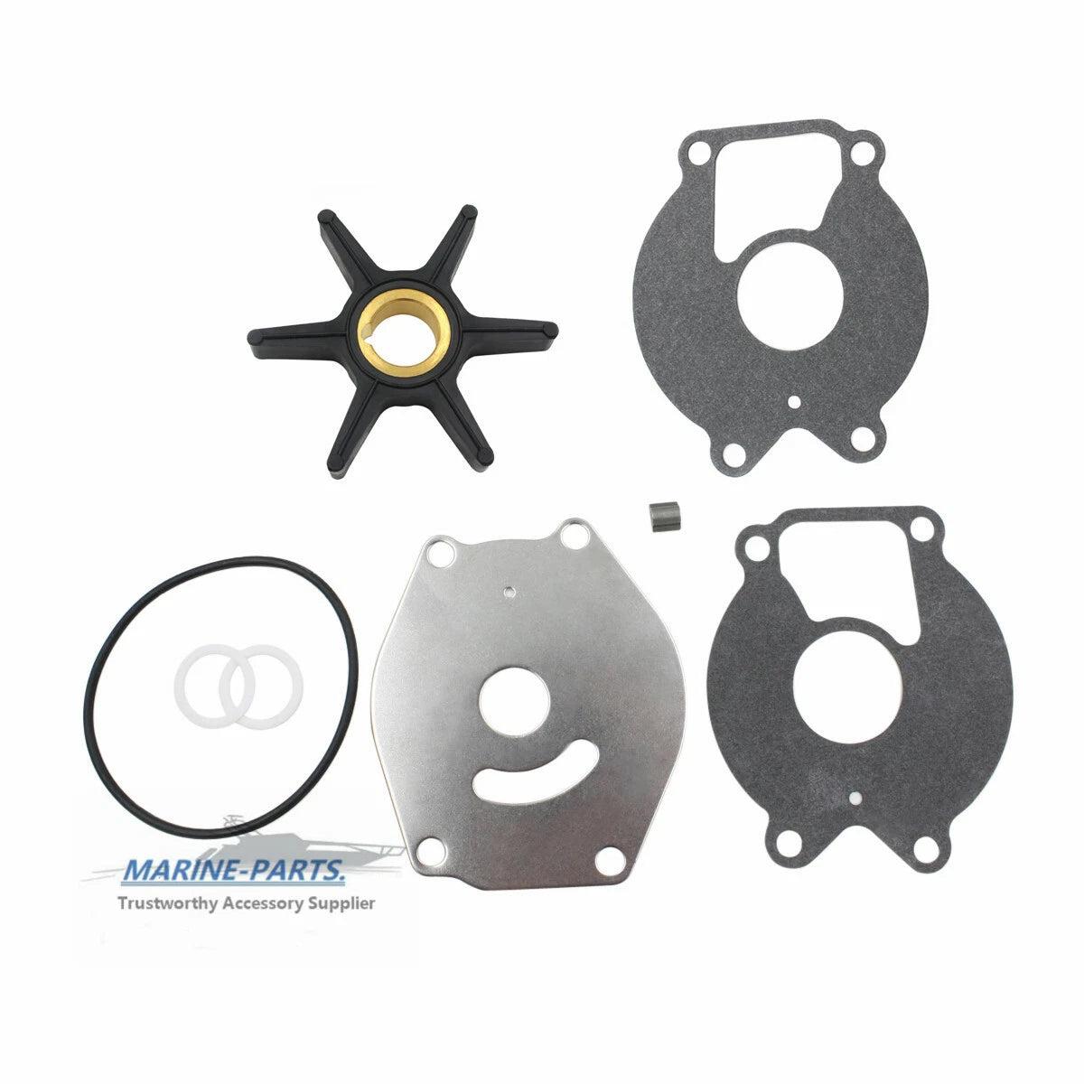 Outboard Water Pump & Impeller Kit 47-85089Q4 for Mercury Mariner 15-25HP (2-Cycle)
