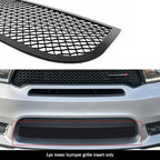 Stainless Black Mesh Grille for Dodge Durango RT/SRT (2018–2020)
