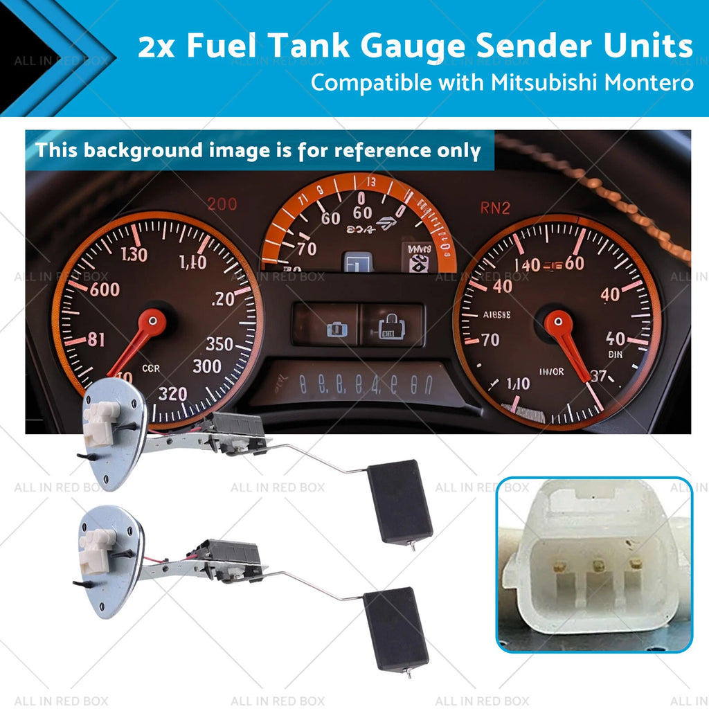 2X Fuel Tank Gauge Sender Units for Mitsubishi Montero Pajero V75 (2000–2015)