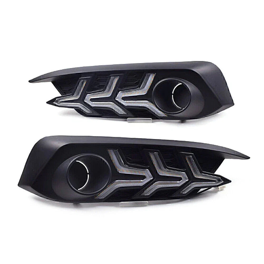 LED DRL Fog Light Lamp for 2016-2018 Honda Civic with Turn Signal