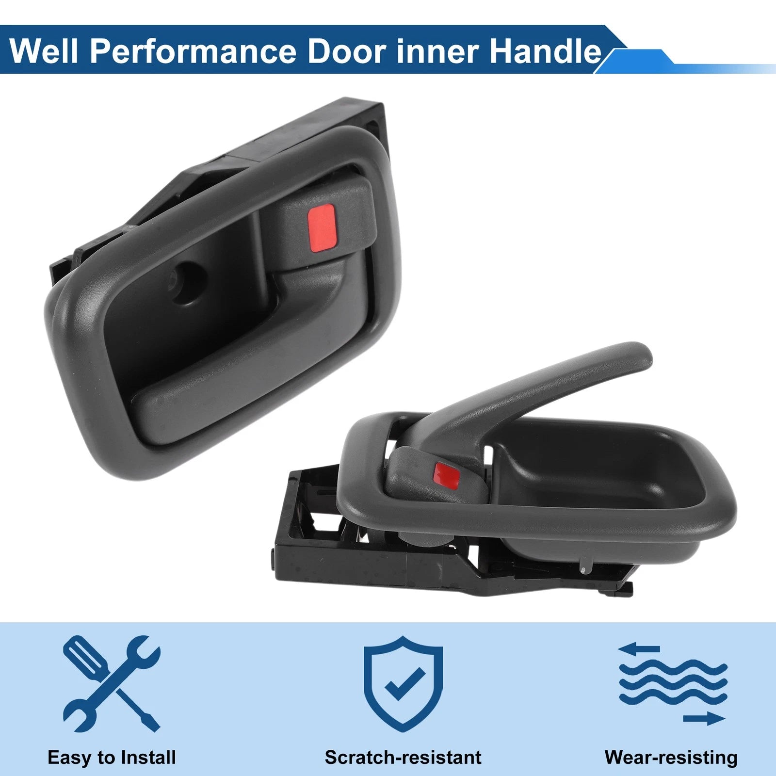 Front Driver Side Interior Door Handle for Toyota Tundra (2000–2006) No.692050C010