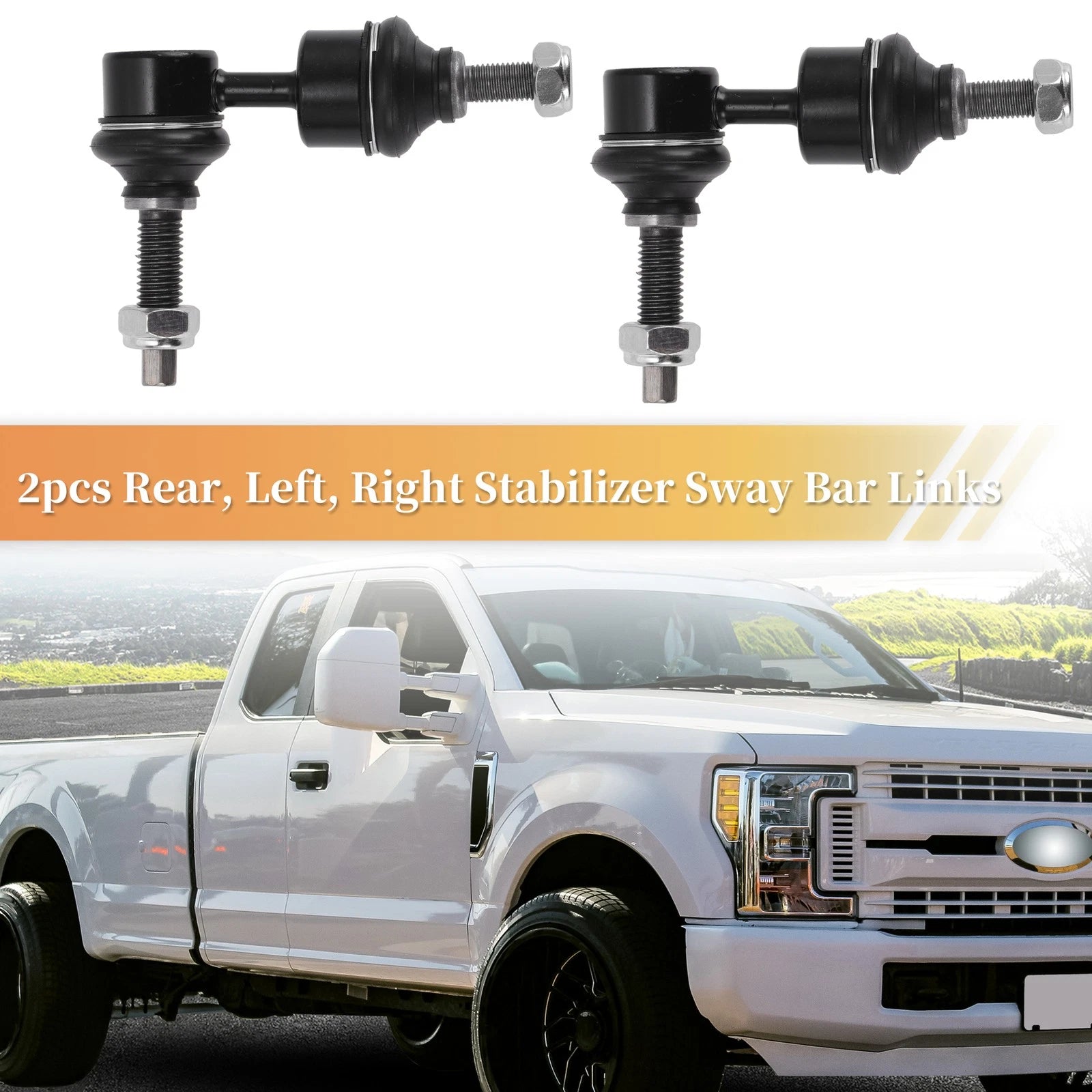 2X Rear Stabilizer Sway Bar Link for Ford Focus, C-Max (No.K750465)